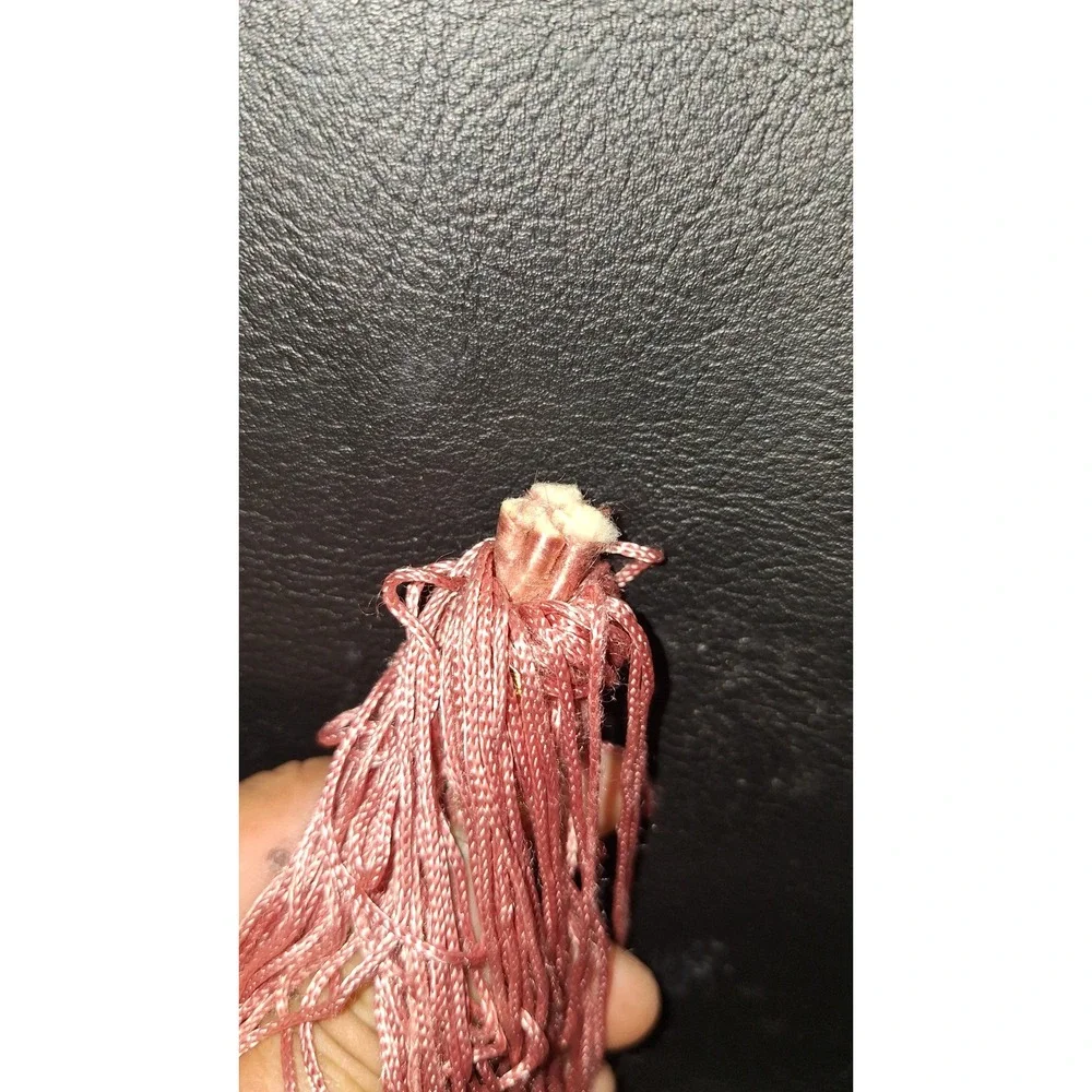 Home Trims Hosley Wired Rose Garland 6 Foot Vintage Pink Tassel Rope T10036